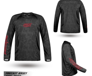 FIRECAST SPORT WEAR JERSEY (JRS02) | Jersey Mancing Dengan Ventilasi Udara