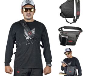 Tas Pancing | Tas Joran Reel | Drax Cross Body Bag